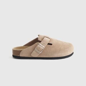 Quince Suede Clog Mules